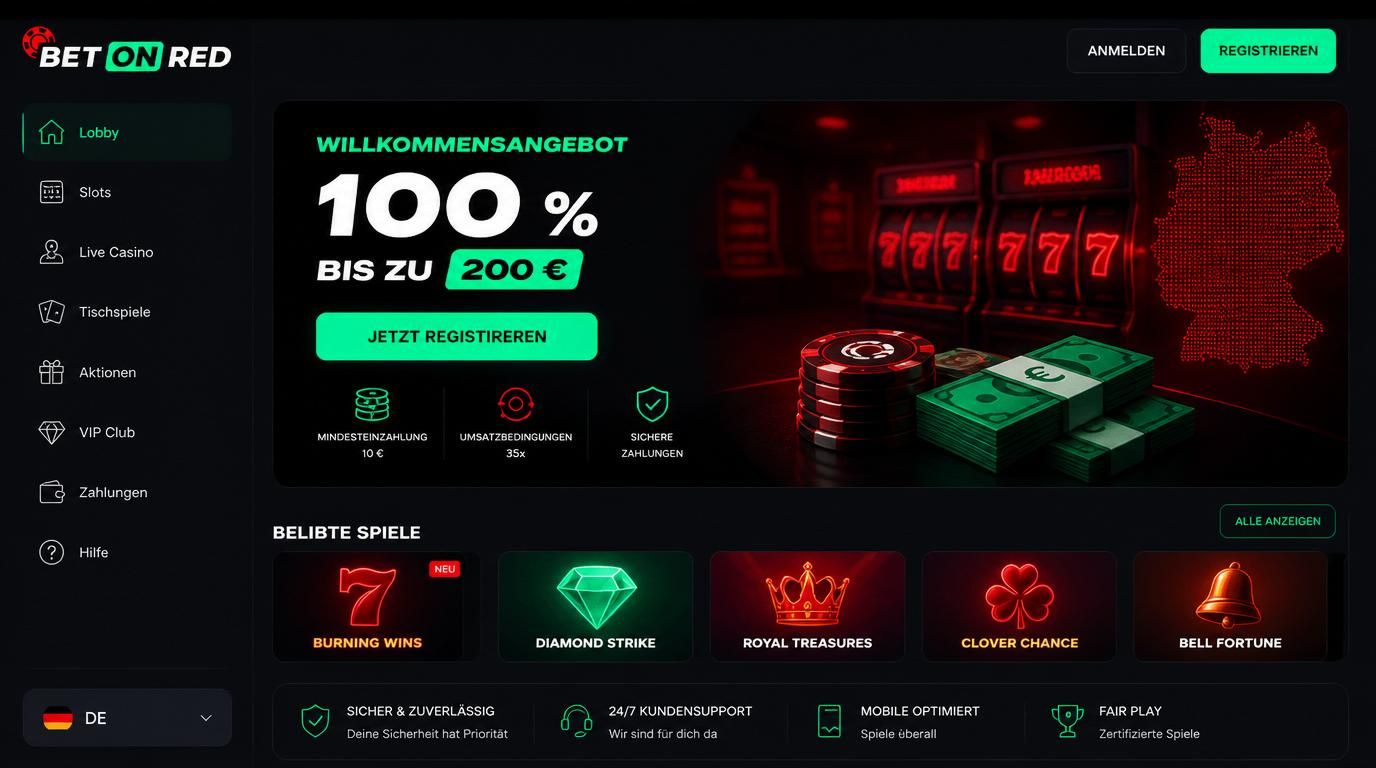 Willkommensangebot mit 100 % Bonus bis 200 € und Bedingungen